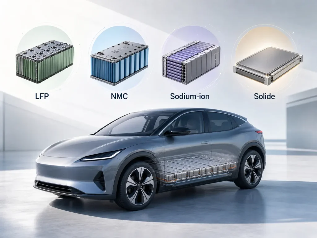 Chimie des batteries de voitures électriques