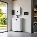 Batterie domestique intelligente pilotée en temps réel dans une maison moderne