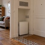 Batterie domestique d'illustration dans un appartement, sans installation solaire